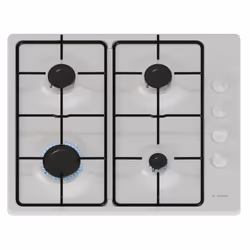 Bosch PBP6B2K80, Blanc, Intégré, 60 cm, Gaz, 4 zone(s), 4 zone(s)