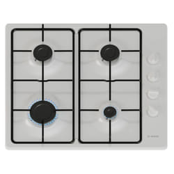 Bosch PBP6B2K80 plaque Blanc Intégré 60 cm Gaz 4 zone(s)