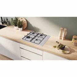 Bosch PBP6B2K80 plaque Blanc Intégré 60 cm Gaz 4 zone(s) - Vue supplémentaire 5