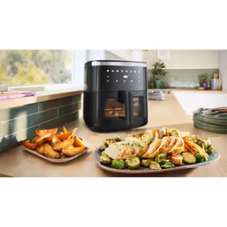 Bosch Serie 6 MAF671B1 Friteuse à air chaud 7,2L 1800W Noir - Vue supplémentaire 2