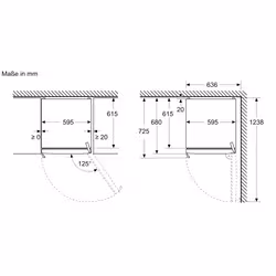 Bosch Serie 4 KSN36VLDG réfrigérateur Pose libre 402 L Métallique - Vue supplémentaire 8