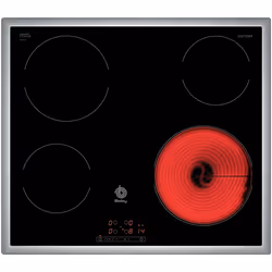 Balay 3EB720XR, Noir, Intégré, Céramique, Verre-céramique, 4 zone(s), 4 zone(s)