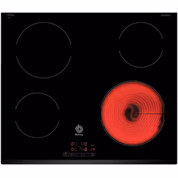 Balay 3EB720LR, Noir, Intégré, Céramique, Verre-céramique, 4 zone(s), 4 zone(s)