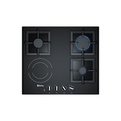Balay 3ETG667HB plaque Noir Intégré Combi 4 zone(s)
