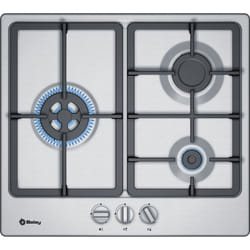 Balay 3ETX563HB plaque Acier inoxydable Intégré 60 cm Gaz 3 zone(s)