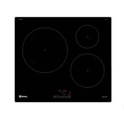 Balay 3EB865ERS plaque Noir Intégré 60 cm Plaque avec zone à induction 3 zone(s)