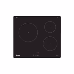 Balay 3EB864EN, Noir, Intégré, 59.2 cm, Plaque avec zone à induction, Verre-céramique, 3 zone(s)