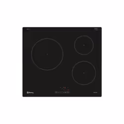 Balay 3EB864FR, Noir, Intégré, 59.2 cm, Plaque avec zone à induction, Verre-céramique, 3 zone(s)