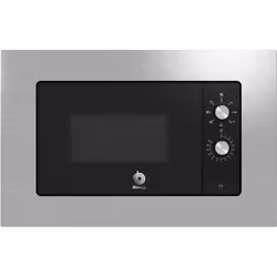 Balay 3CG6112X3, Intégré, Micro-ondes grill, 20 L, 800 W, Rotatif, Acier inoxydable