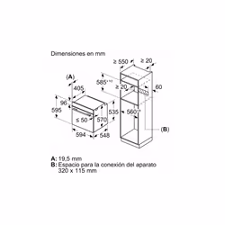 Balay 3HA4741X2 four 71 L 3600 W A Acier inoxydable - Vue supplémentaire 6