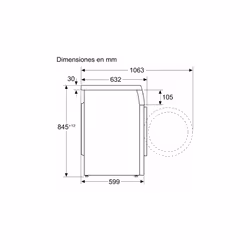 Balay 3TS993BT 9kg 1200 tr/min Blanc