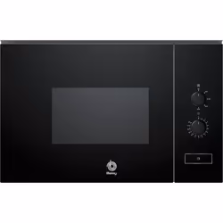 Balay 3CP5002N3, Intégré, Micro-onde simple, 20 L, 800 W, Rotatif, Noir