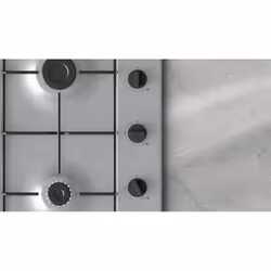 Balay 3ETX463BB plaque Acier inoxydable Comptoir 60 cm Gaz 3 zone(s)