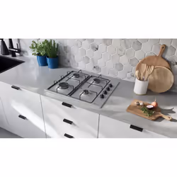 Balay 3ETX464BB plaque Acier inoxydable Intégré 58 cm Gaz 4 zone(s) - Vue supplémentaire 4