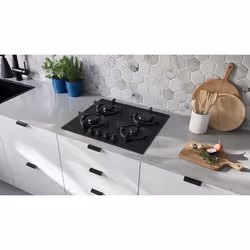 Balay 3ETG664RB plaque Noir Intégré 60 cm Gaz 4 zone(s) - Vue supplémentaire 4