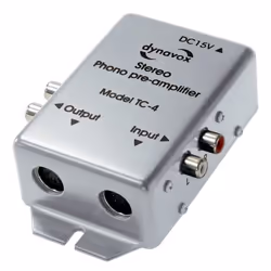 Dynavox TC-4 amplificateur audio 2.0 canaux Maison Noir, Argent
