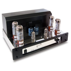 Dynavox VR-80E amplificateur audio Maison Noir, Chrome