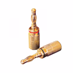 Dynavox 205094, Banana, Noir, Or, Rouge, Or, 10 mm, 10 mm, 4 pièce(s)
