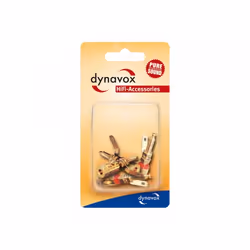Dynavox 205096 connecteur de fils Banana Noir, Or, Rouge - Vue supplémentaire 2