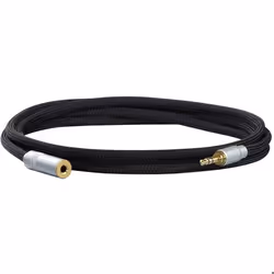 Dynavox 207378 audio Rallonge [1x Jack femelle 3.5 mm - 1x Jack mâle 3.5 mm] 1.50 m noir  CABLES