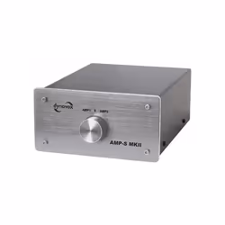 Commutateur audio RCA - Dynavox - AMP-S MKII - Argent - 2 amplificateurs - Sélection rapide
