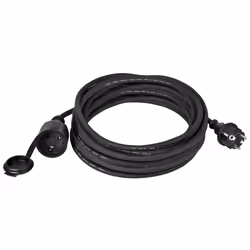 Heitech 4003628, 10 m, Extérieure, Type E / F, Type E, IP44, 0,75 mm²