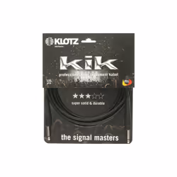 KLOTZ AIS GmbH KIK6.0PPSW câble audio 6 m 6,35 mm Noir
