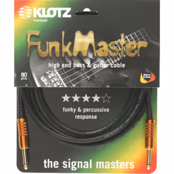 KLOTZ AIS GmbH TM-0600 câble audio 6 m 6,35 mm Noir