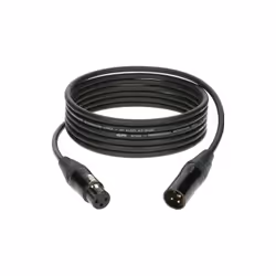 KLOTZ AIS GmbH M1FM1N0100, XLR (3-pin), Femelle, XLR (3-pin), Mâle, 1 m, Noir