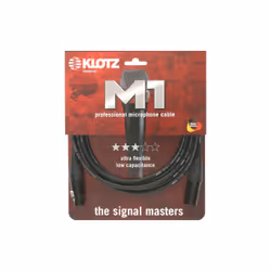 KLOTZ AIS GmbH M1FM1N0100 câble audio 1 m XLR (3-pin) Noir