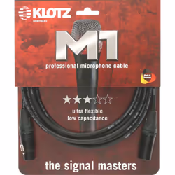 KLOTZ AIS GmbH M1FM1N0200 câble audio 2 m XLR (3-pin) Noir