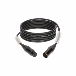 KLOTZ AIS GmbH M1FM1N0500, XLR (3-pin), Femelle, XLR (3-pin), Mâle, 5 m, Noir