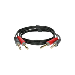 KLOTZ AIS GmbH AT-JJ0200 câble audio 2 m 2 x 6,35 mm Noir