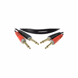 KLOTZ AIS GmbH AT-JJ0300 câble audio 3 m 2 x 6,35 mm Noir