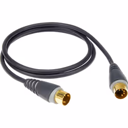 KLOTZ AIS GmbH MID-030, MIDI, Mâle, MIDI, Mâle, 3 m, Noir