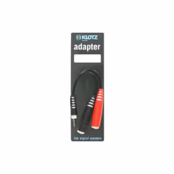 KLOTZ AIS GmbH AYS-3, 3,5mm, Mâle, 2 x 6,35 mm, Femelle, 0,2 m, Noir