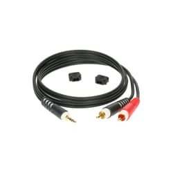 KLOTZ AIS GmbH AY7-0100 câble audio 1 m 3,5mm 2 x RCA Noir