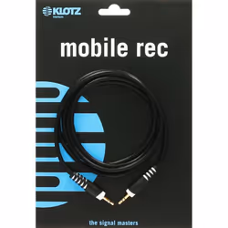 KLOTZ AIS GmbH AS-MM0150, 3,5mm, Mâle, 3,5mm, Mâle, 1,5 m, Noir, Blanc