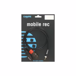 KLOTZ AIS GmbH AY8 câble audio 3 m TRS 3,5 mm 2 x XLR Noir