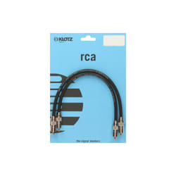 KLOTZ AIS GmbH ALP003 câble audio 0,3 m RCA Noir