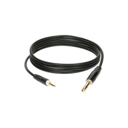 KLOTZ AIS GmbH AS-MJ0060 câble audio 0,6 m 3,5mm 6,35 mm Noir, Blanc