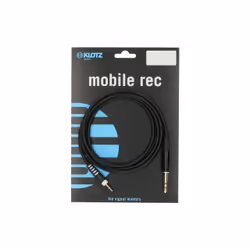KLOTZ AIS GmbH AS-MJ0060 câble audio 0,6 m 3,5mm 6,35 mm Noir, Blanc