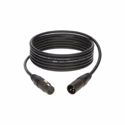 KLOTZ AIS GmbH M1FM1K0300, XLR (3-pin), Femelle, XLR (3-pin), Mâle, 3 m, Noir