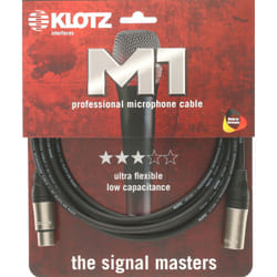 KLOTZ AIS GmbH M1K1FM0750 câble audio 7,5 m XLR (3-pin) Noir