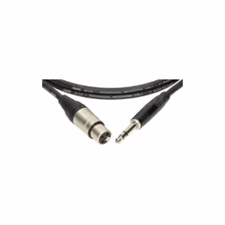 KLOTZ AIS GmbH M1FS1K0200 câble audio 2 m XLR (3-pin) 6,35 mm Noir
