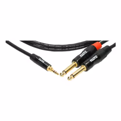 KLOTZ AIS GmbH KY5 câble audio 6 m TRS 3,5 mm 2 x 6,35 mm TS Noir - Vue supplémentaire 2