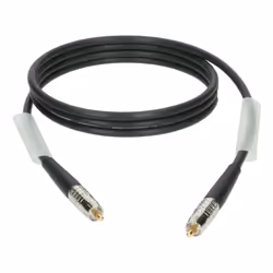 KLOTZ AIS GmbH D7-SPDIF-01.0 câble audio 1 m RCA Noir