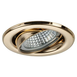 Brumberg 2034.05 spot d'éclairage Spot lumineux encastrable Or GX5.3 Halogène 50 W