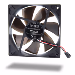 Noiseblocker PL2, Ventilateur, 20 dB, Noir