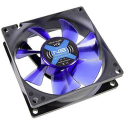Ventilateur châssis - Noiseblocker - BlackSilentFan X2 - 80 mm - Noir - Silencieux